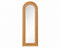 Grand miroir en rotin forme arche | RODI