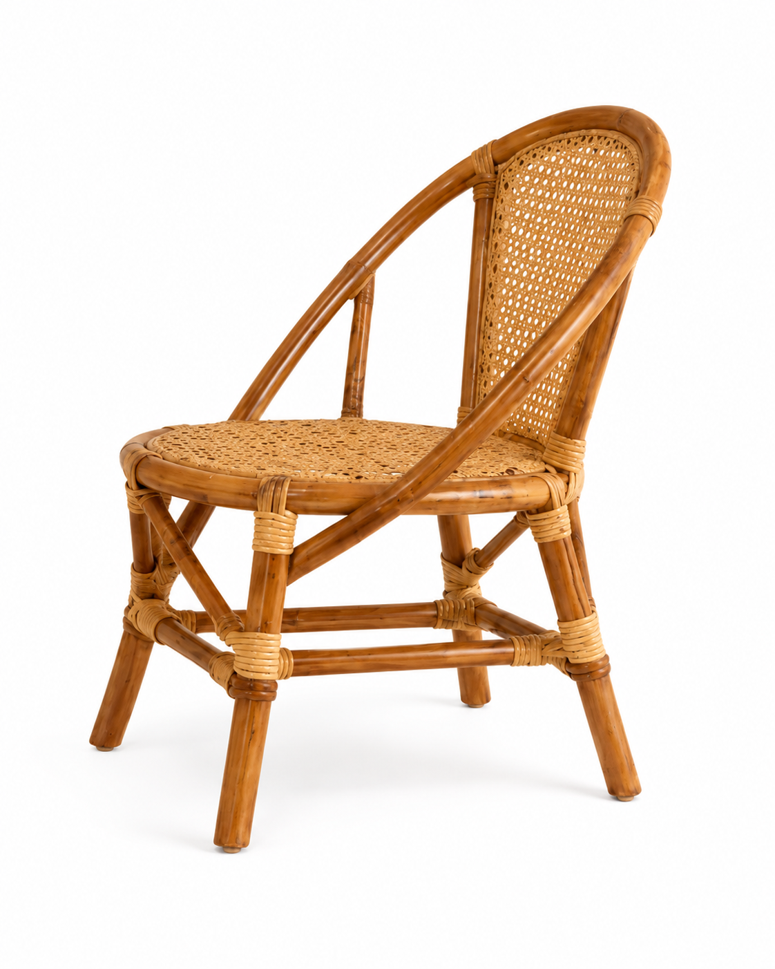 Chaise en rotin naturel bohème | BAIA