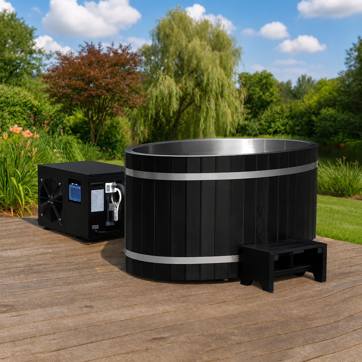 Barrel Cold Plunge Tub